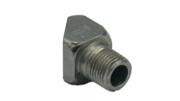 Adapter kątowy 45° GZ M10x1 - GW M10x1
