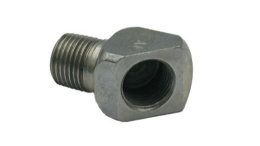 Adapter kątowy 45° GZ M10x1 - GW M10x1