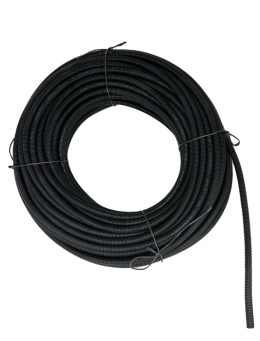 Osłona przewodu karbowana czarna wew.10mm