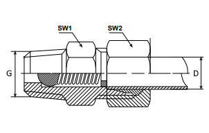 Zawór zwrotny M10x1 ILC / SKF