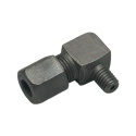 Złączka kątowa 90° M6x1" - 6mm (korpus/pierścień/nakrętka)