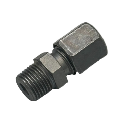 Złączka prosta R1/8" - 6mm (korpus/pierścień/nakrętka) Złączka prosta R1/8" - 6mm (korpus/pierścień/nakrętka)