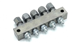 Blok smarowniczy na 5 wyjść