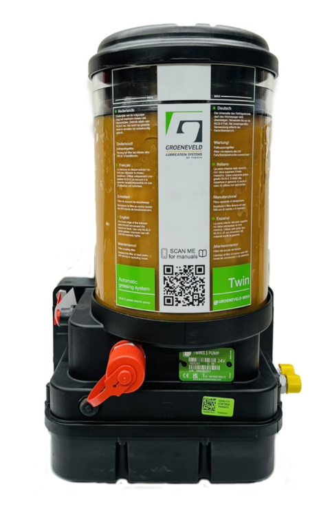 Pompa GROENEVELD Twin-3.1. 24V / 6kg - F605337 / F124630 / F112126