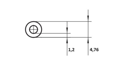 Przewód tekalan 5mm-3/16" (L=20m) 82Bar ze smarem / pojedyńczy / czarny Przewód tekalan 5mm-3/16" (L=20m) 82Bar ze smarem / pojedyńczy / czarny