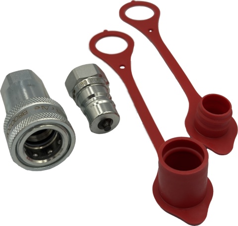Zestaw szybkozłączek grzybkowych do uzupełniania smaru w pompie