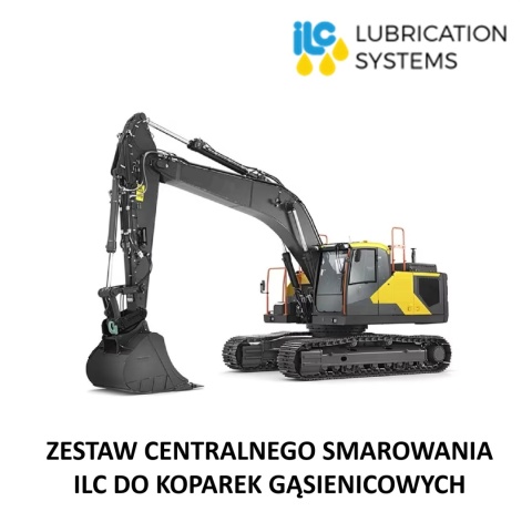 Zestaw centralnego smarowania ILC do koparek gąsienicowych