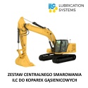 Zestaw centralnego smarowania ILC do koparek gąsienicowych