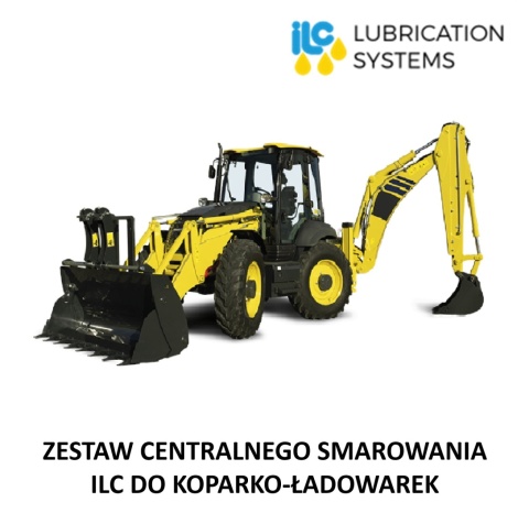 Zestaw centralnego smarowania ILC do koparko-ładowarek