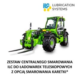 Zestaw centralnego smarowania ILC do ładowarek teleskopowych
