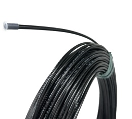 Przewód tekalan 4x0,85mm (L=5m) 48Bar / pojedyńczy / czarny 