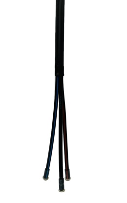 Przewód tekalan 6x1,5mm (L=50m) 82Bar ze smarem / potrójny / czarny+czerwony+niebieski