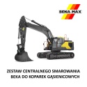 Zestaw centralnego smarowania BEKA do koparek gąsienicowych
