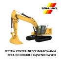 Zestaw centralnego smarowania BEKA do koparek gąsienicowych