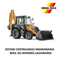 Zestaw centralnego smarowania BEKA do koparko-ładowarek