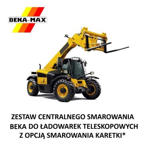 Zestaw centralnego smarowania BEKA do ładowarek teleskopowych