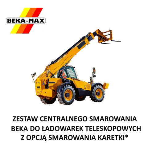 Zestaw centralnego smarowania BEKA do ładowarek teleskopowych