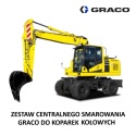 Zestaw centralnego smarowania GRACO do koparek kołowych